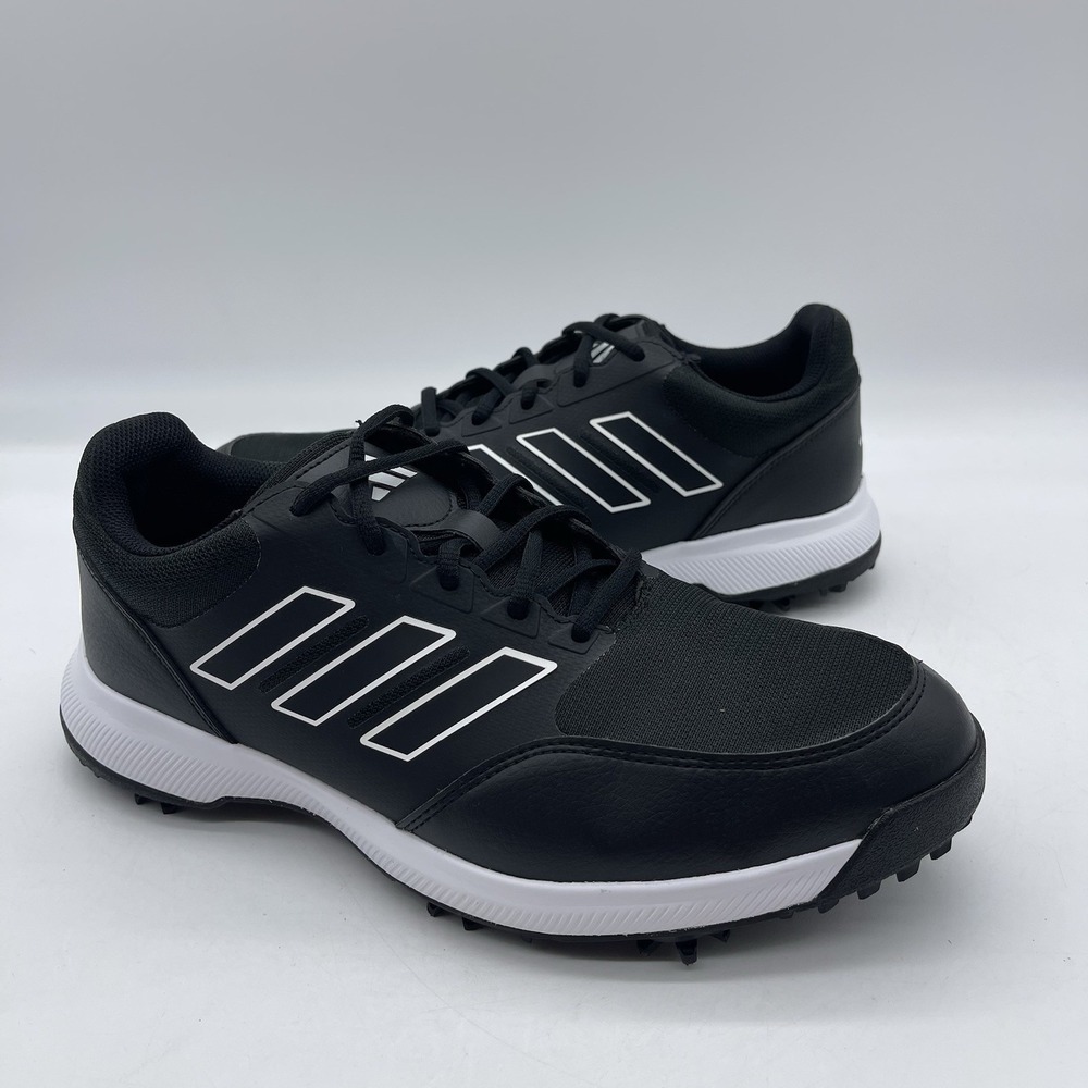 Adidas Tech Response 3.0 GV6893 Men's Size 9 Golf Shoes Core Black White Sneaker
